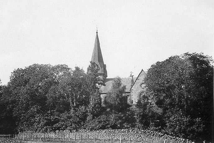 Tweedsmuir Church from the south